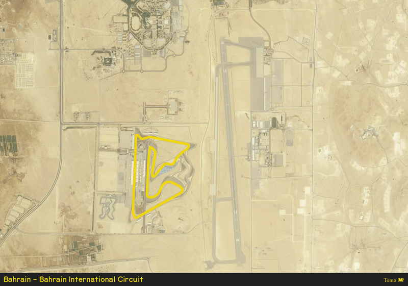 Desert Yellow @ Bahrain - Bahrain International Circuit
