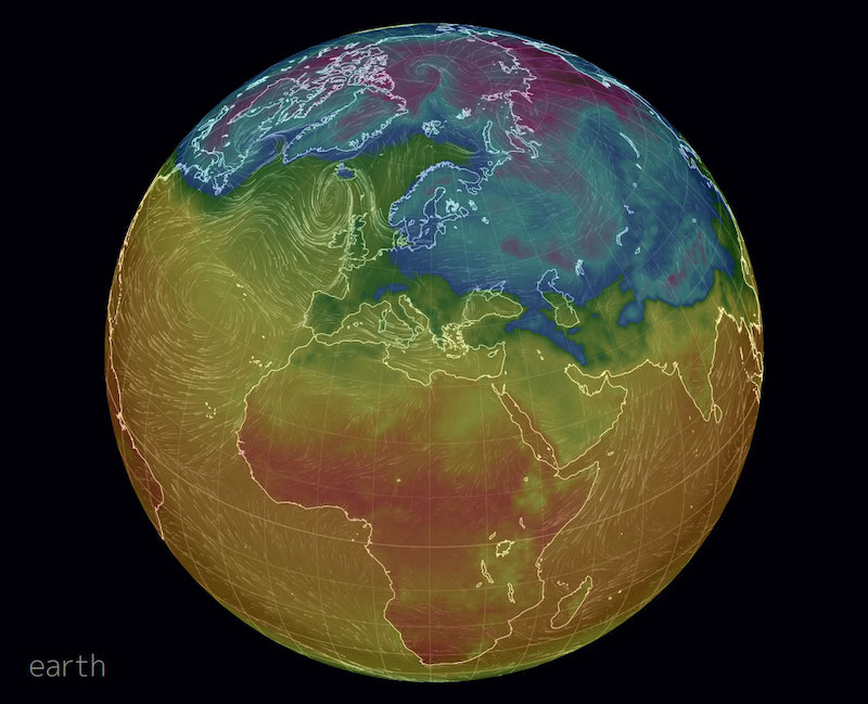 earth - Global Wind Map