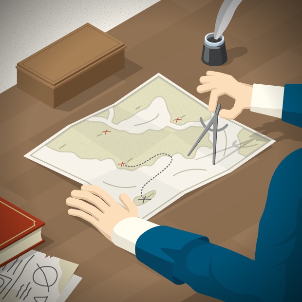 Mapping in the past